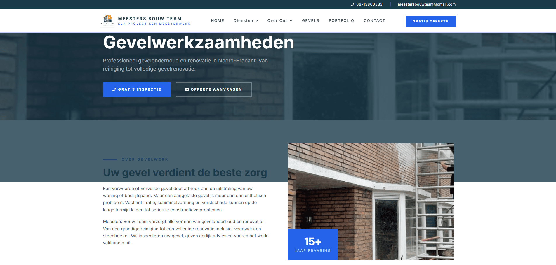 Meesters Bouw Team — detail